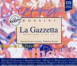 Gioachino Rossini - La Gazzetta (2 CD-Box)
