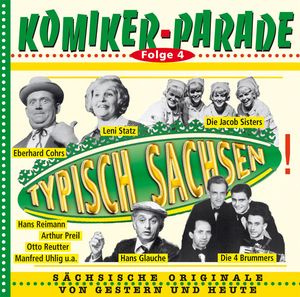 Komiker-Parade (Folge 4) - Typisch Sachsen ! (Audio-CD)